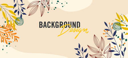 Modern abstract elements set, minimal design vector illustration.のイラスト素材