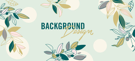 Modern abstract elements set, minimal design vector illustration.のイラスト素材