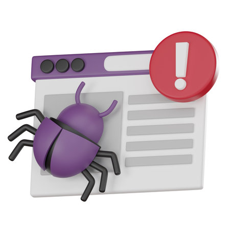 Cybersecurity with featuring malware, bugs, and iconic symbols. Learn about online protection and...
