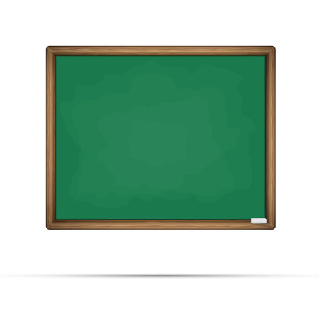 green chalkboard illustrationのイラスト素材