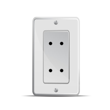 electric socket  illustrationのイラスト素材