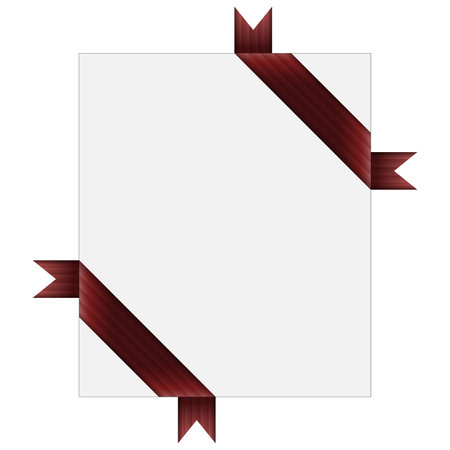 Paper tape angleのイラスト素材