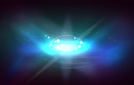 Cosmic Galaxy Backgroundstardust and bright shining stars. vector abstract illutration.のイラスト素材