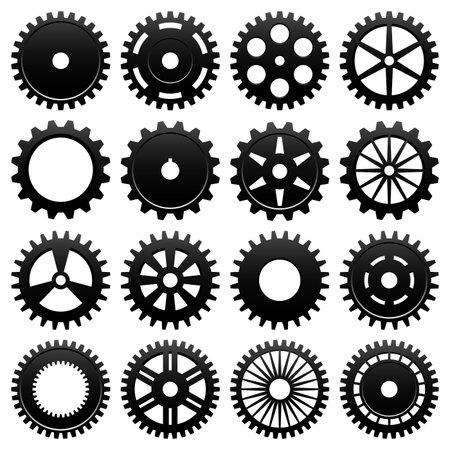 Machine Gear Wheel Cogwheel Vectorのイラスト素材