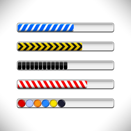 Preloader Progress Web Downloading Bar