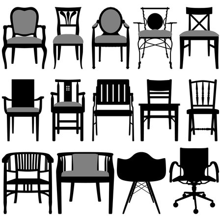 Chair Designのイラスト素材