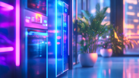 Interconnected appliances showcase stylish smart home technology trendsの素材