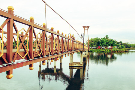 Side the Bridge.の写真素材