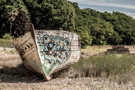 Old boats failedの写真素材