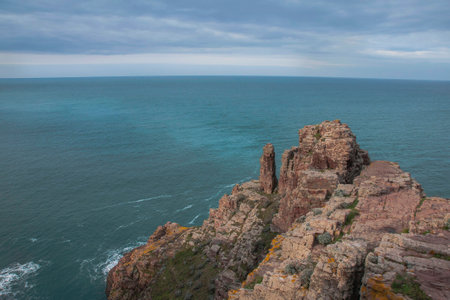 Rocky coast and seascapeの写真素材