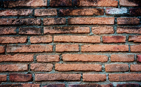 Background of old vintage brick wall