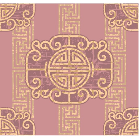 Oriental Seamless Tile (Wallpaper)のイラスト素材
