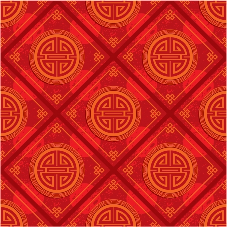 Oriental Seamless Tile (Wallpaper)のイラスト素材