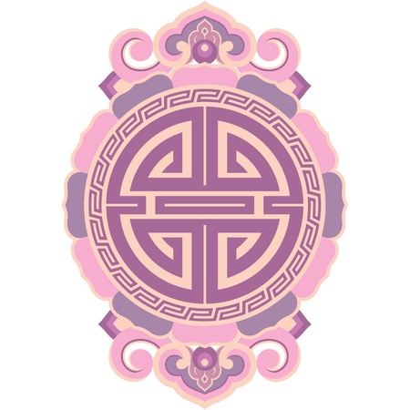 Oriental Design Elementのイラスト素材