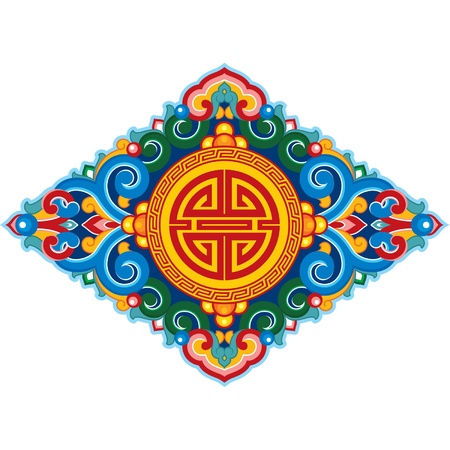 Oriental Ornament (Decoration Pattern)のイラスト素材