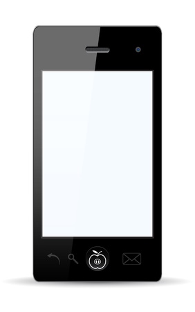 Vector stylish Smartphone with isolated background  Vector Illustration  EPS 10 のイラスト素材