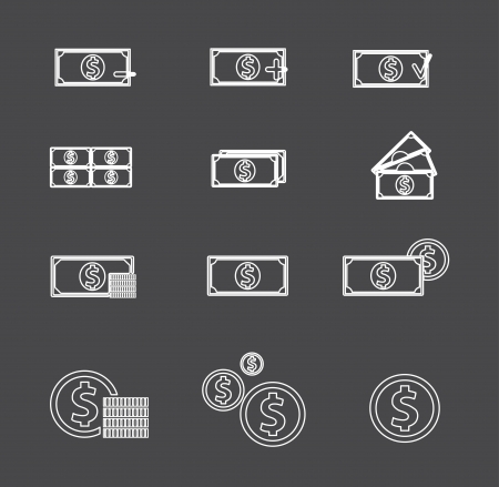 Money for use in your designsのイラスト素材
