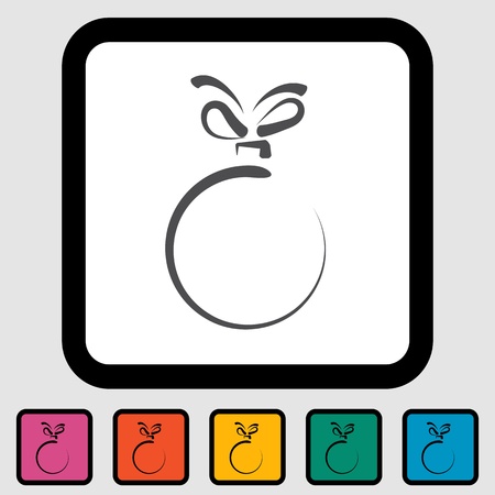 Christmas decoration stylized ball  のイラスト素材