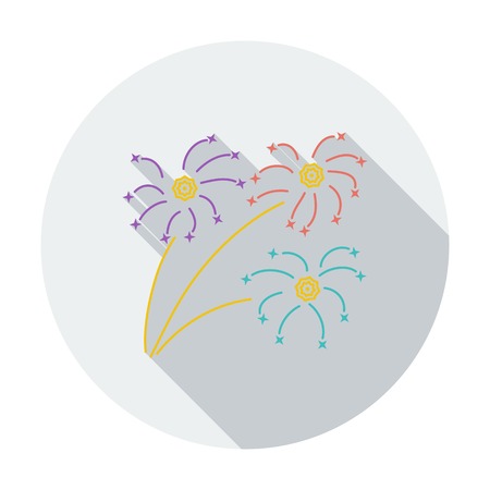 Fireworkのイラスト素材