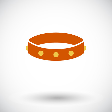 Collar. Flat vector icon for mobile and web applications. Vector illustration.のイラスト素材