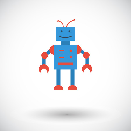 Robot toy icon. のイラスト素材