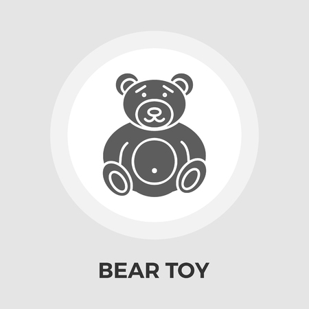 Bear Toy Iconのイラスト素材