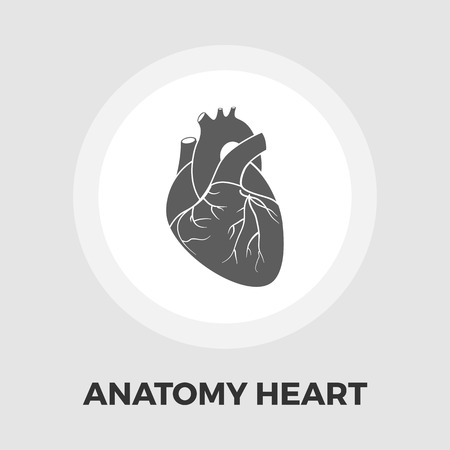 Heart icon vector. Flat icon isolated on the white background. Editable EPS file. Vector illustration.のイラスト素材