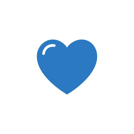 Heart related vector glyph icon.のイラスト素材