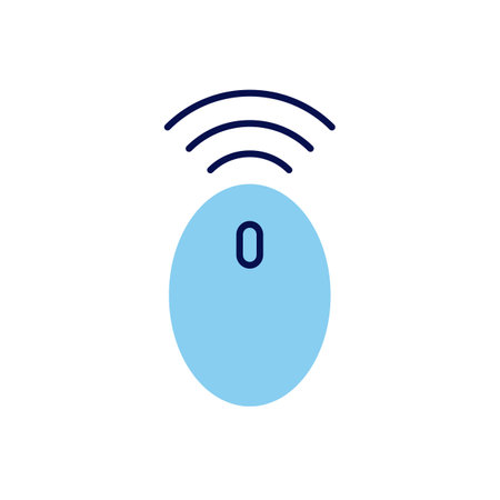 Computer Mouse related vector icon. Isolated on white background. Vector illustrationのイラスト素材