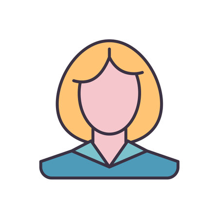 Employee Woman related vector icon. Isolated on white background. Vector illustrationのイラスト素材