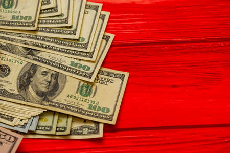 dollars background. Dollars background. Background of different us dollar banknotes. Finance...