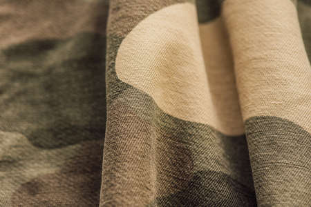 camouflage fabric texture. camouflage cloth. Material for designers camouflage fabric backgroundの写真素材