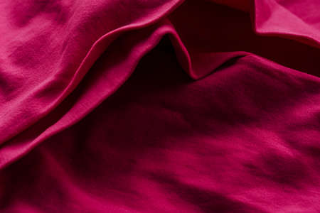 pink fabric texture. pink cloth. Material for designers pink fabric backgroundの写真素材