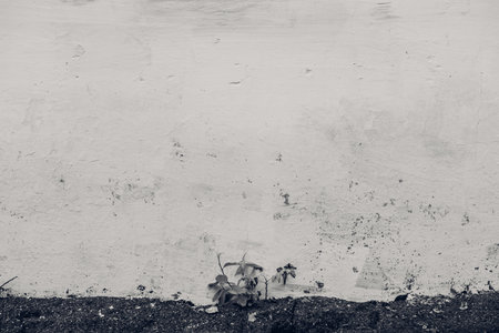 White brick wall background. white brick interior facade wall. old cement grunge background