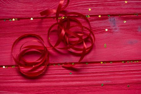 Red Painted Wood. painted old wooden wall. red background, Wood red plank backgroundの写真素材
