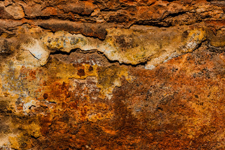 Rusty metal texture. Old rusty metal texture macro photography. Rust macro