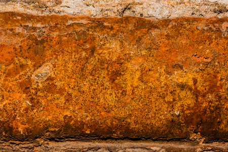 Rusty metal texture. Old rusty metal texture macro photography. Rust macro