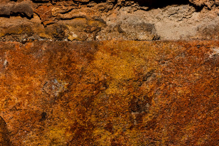 Rusty metal texture. Old rusty metal texture macro photography. Rust macro