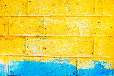 Texture, brick, wall, it can be used as a background. Brick texture with scratches and cracks. block