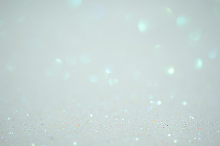Glitter paper defocus as background. Sparkles defocus light.の写真素材