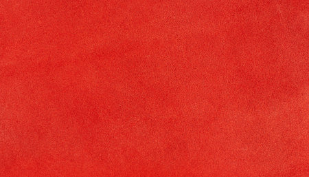 Red suede as a background macro photoの写真素材