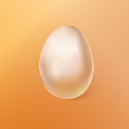 Egg realistic illustration. For your decorのイラスト素材