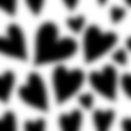 Valentines Day background. Valentine heart symbol silhouettesの写真素材