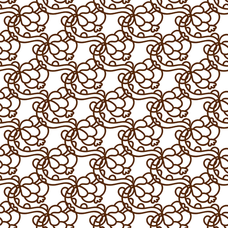 Monochrome  abstract  seamless  pattern  in black and whiteのイラスト素材