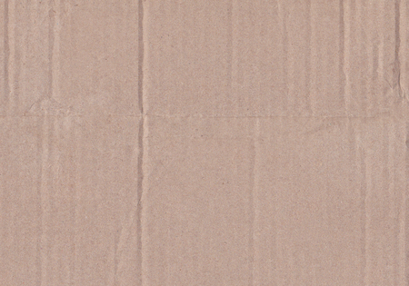 Brown vintage cardboard texture or cardboard surface.の写真素材