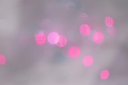 Abstract twinkled background with bokeh. Blurred urban background scene. Festive abstract background with bokeh defocused lightsの写真素材