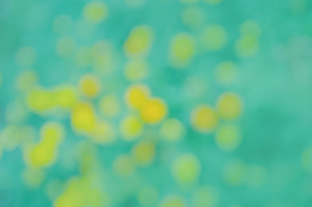 Green bokeh background. Natural green blurred background
