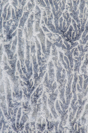 White painted vintage wall built structure. White old wall texture background. Wall texture with plasterの写真素材