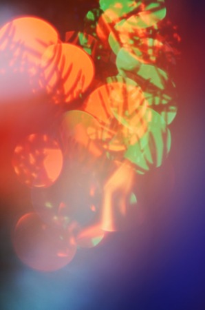  Defocused bokeh lights.  Festive background with light and bokeh. の写真素材