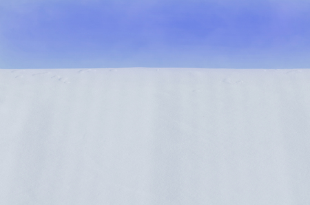 Snow on the roof  texture. Snow on a roof of the houseの写真素材